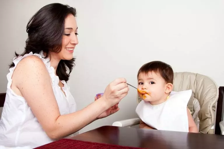 Feeding Child: The First Yr