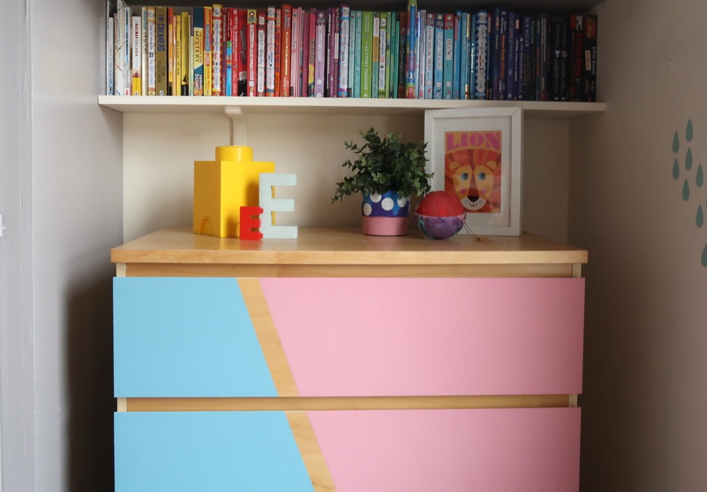 IKEA Malm Drawers Makeover: IKEA Hacks For Children Rooms